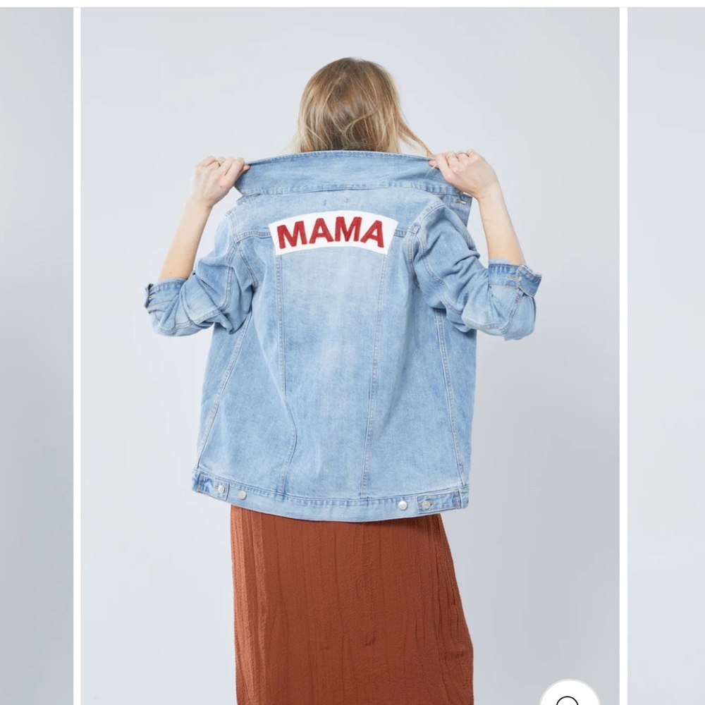 NWT Ingrid and Isabel denim Mama Jacket
